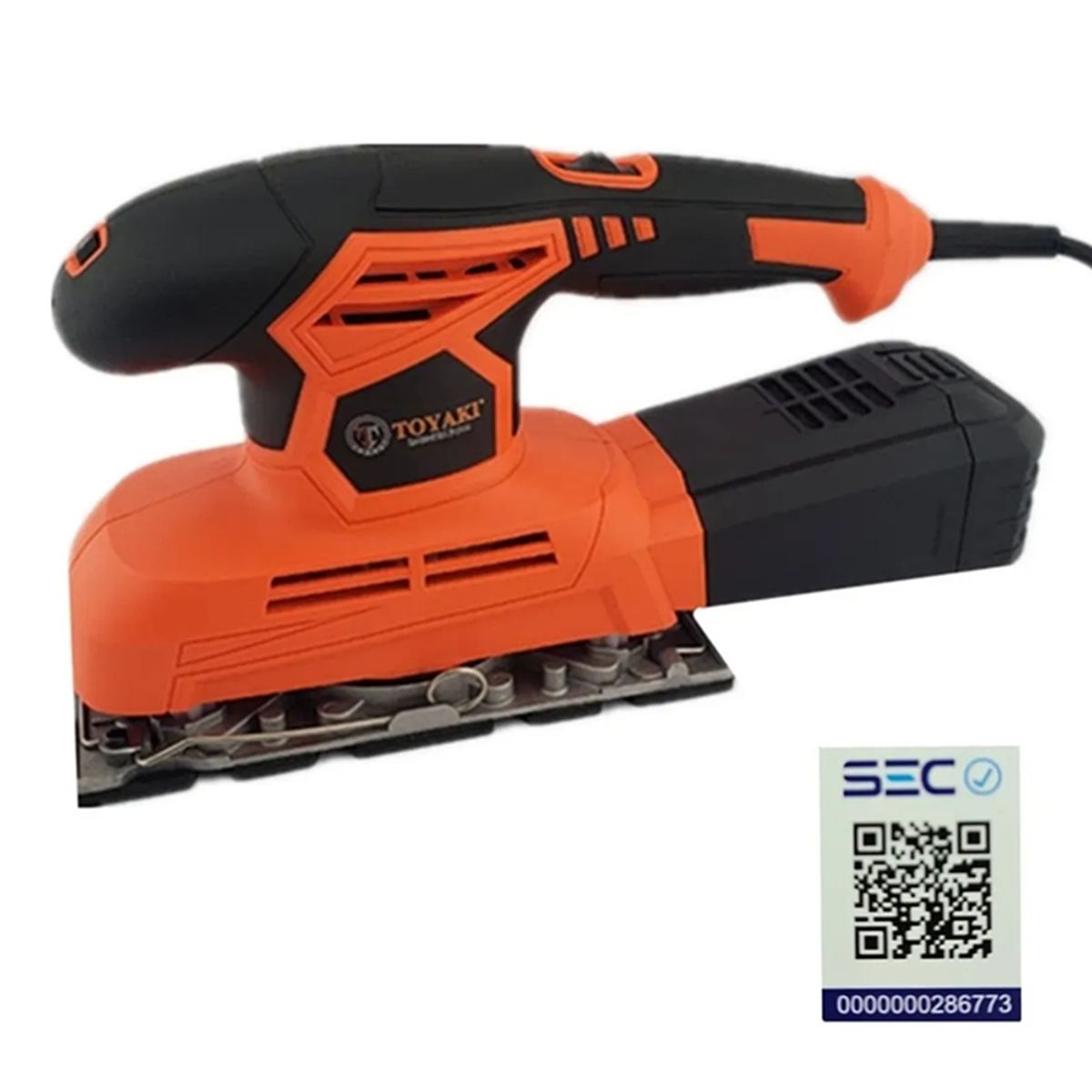 TOYAKI - Lijadora Orbital 12000rpm 187x90mm 300w Toyaki Tk-853