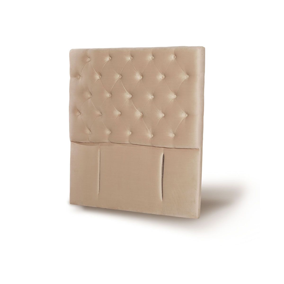 LATAM HOME - RESPALDO FLORENCIA TELA BEIGE 1 1/2 PZA