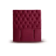 LATAM HOME - RESPALDO FLORENCIA TELA BURDEO 1 1/2 PZA
