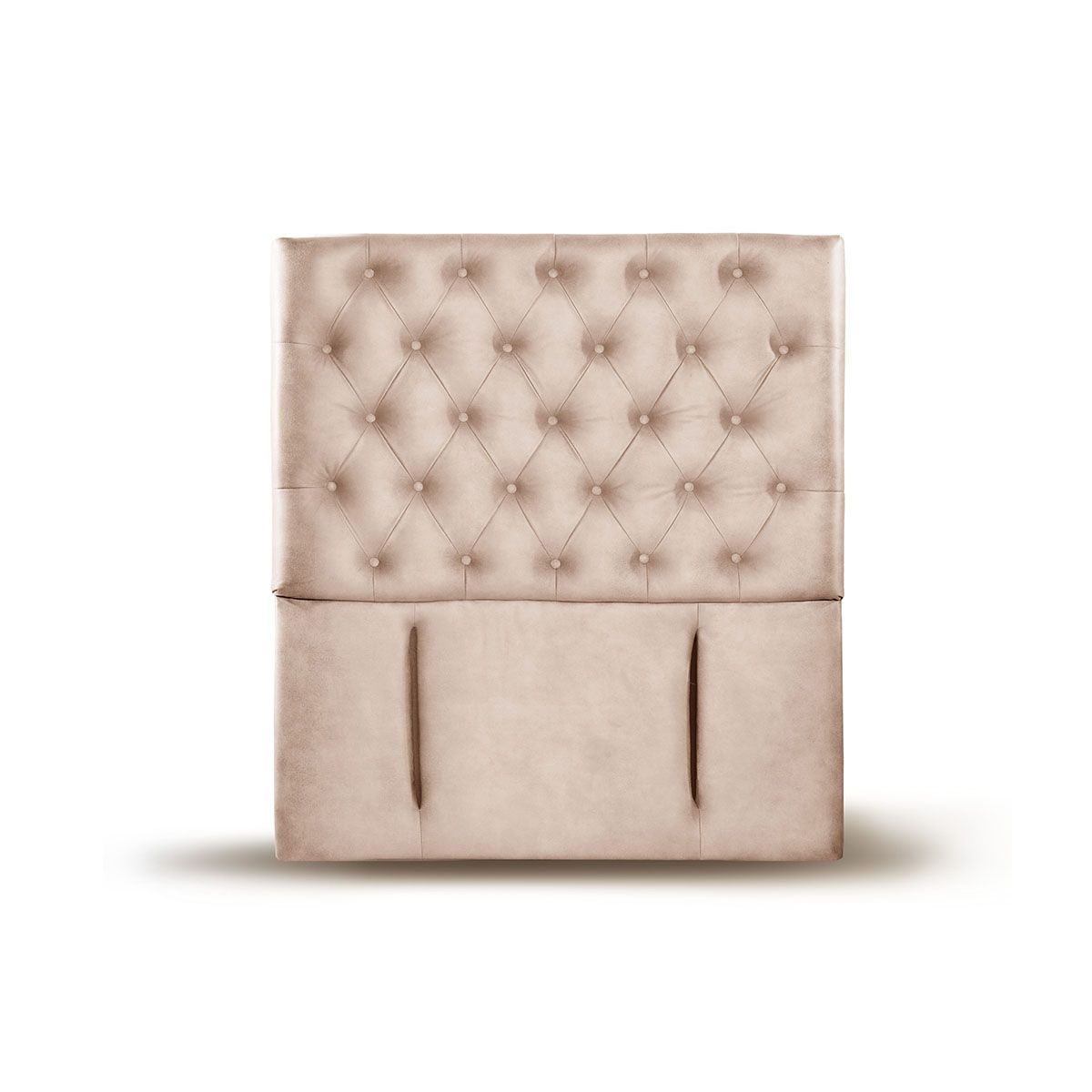 LATAM HOME - Respaldo Latam Home Florencia Beige Capitoné 1 1/2 Plazas