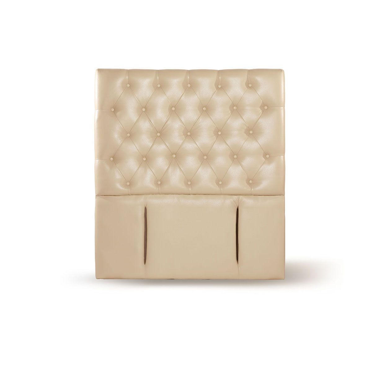 LATAM HOME - RESPALDO FLORENCIA PU BEIGE 1 1/2 PZA