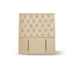 LATAM HOME - RESPALDO FLORENCIA PU BEIGE 1 1/2 PZA