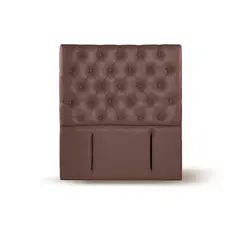LATAM HOME - RESPALDO FLORENCIA PU CHOCOLATE 1 1/2 PZA