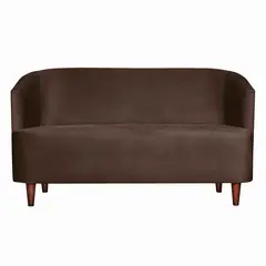 MASEL - SOFA 2C OSLO FELPA CHOCOLATE 160X80X70