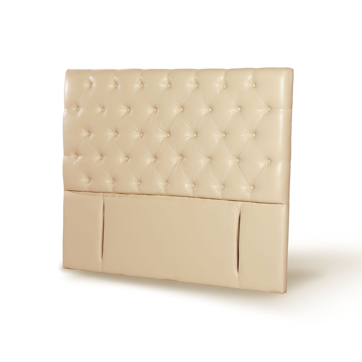 LATAM HOME - RESPALDO FLORENCIA PU BEIGE 2 PZA