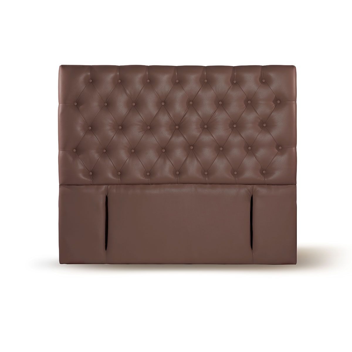 LATAM HOME - RESPALDO FLORENCIA PU CHOCOLATE 2 PZA