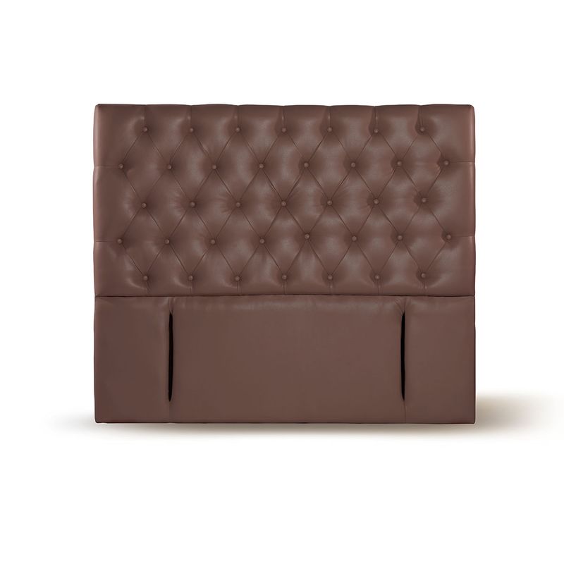 LATAM HOME - RESPALDO FLORENCIA PU CHOCOLATE 2 PZA