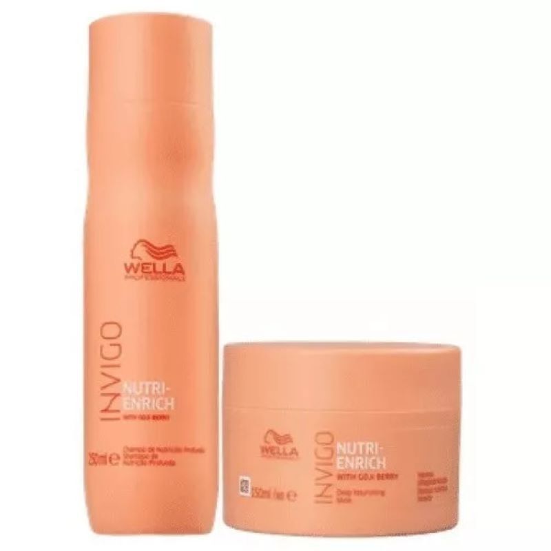 WELLA - Shampoo y Mascara Nutrición Wella Invigo Enrich