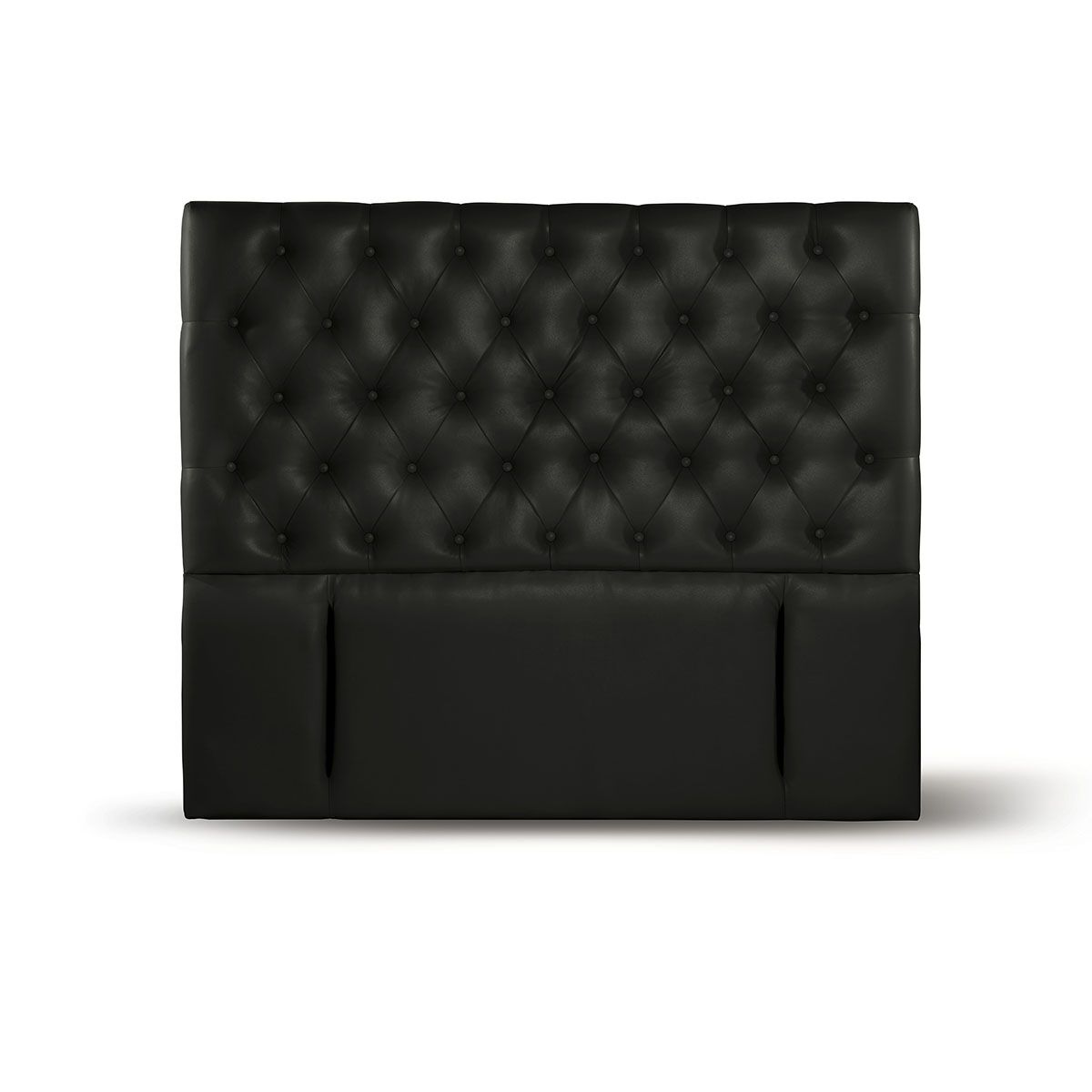 LATAM HOME - RESPALDO FLORENCIA PU NEGRO 2 PZA