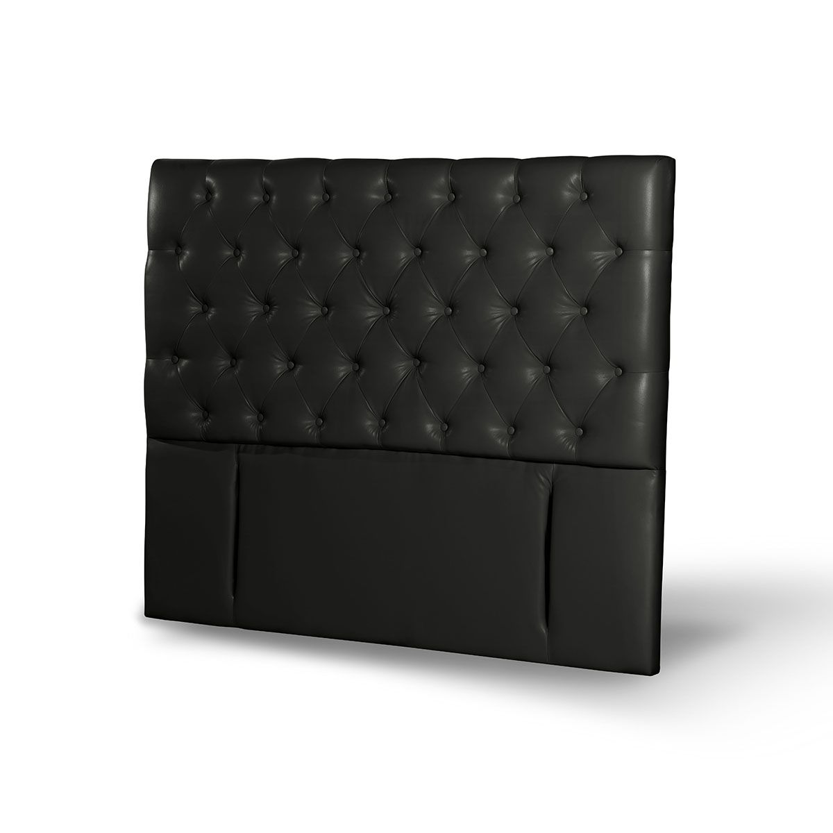 LATAM HOME - RESPALDO FLORENCIA PU NEGRO 2 PZA