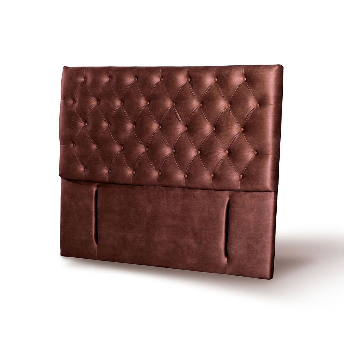 LATAM HOME - RESPALDO FLORENCIA CUERO CAFÉ MORO KING