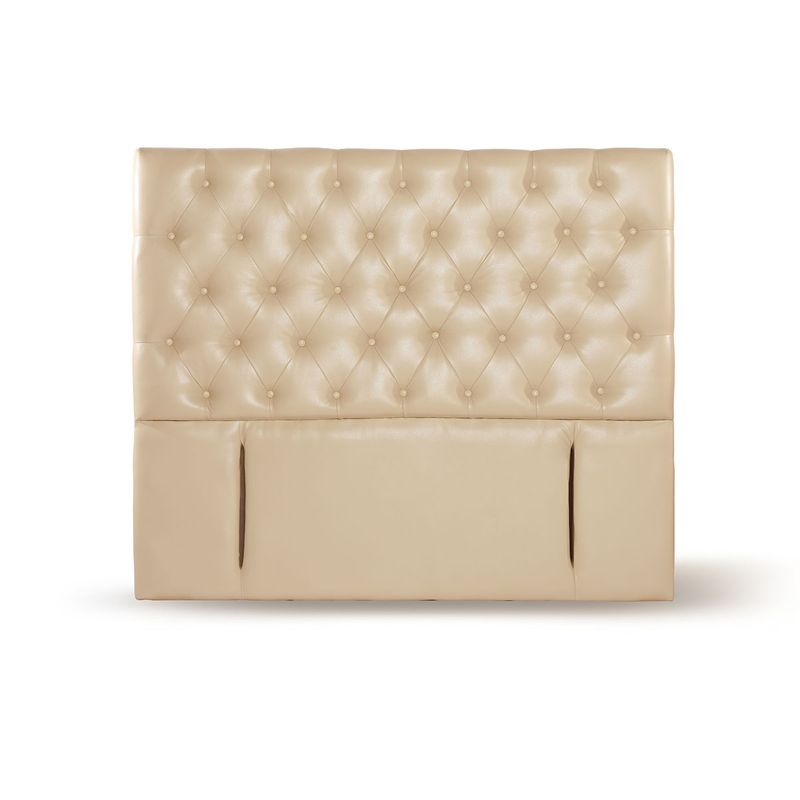 LATAM HOME - RESPALDO FLORENCIA PU BEIGE KING