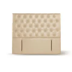 LATAM HOME - RESPALDO FLORENCIA PU BEIGE KING