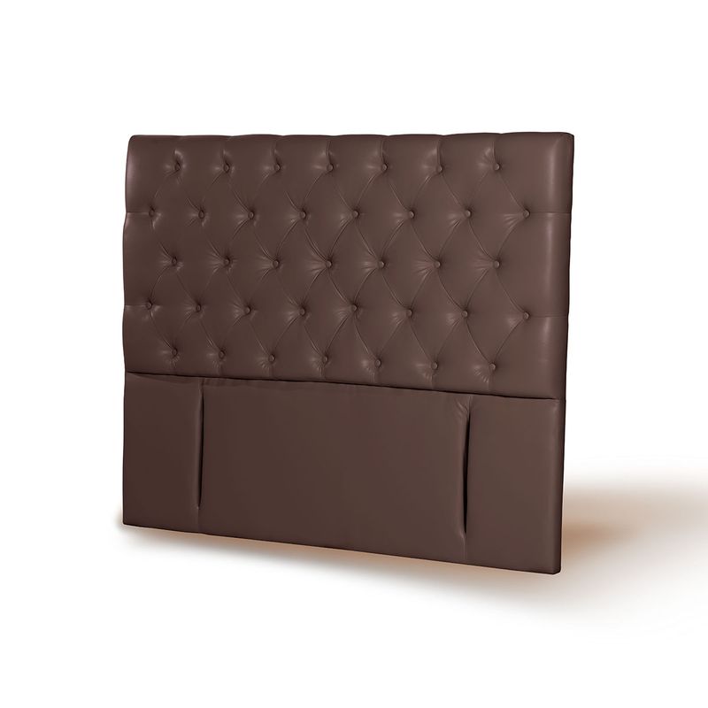 LATAM HOME - RESPALDO FLORENCIA PU CHOCOLATE KING