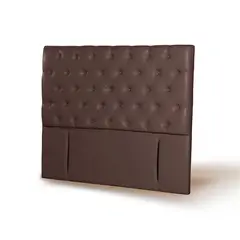 LATAM HOME - RESPALDO FLORENCIA PU CHOCOLATE KING
