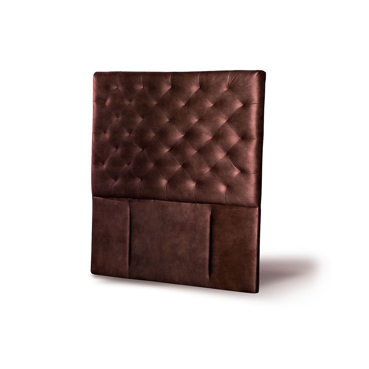 LATAM HOME - RESPALDO BRESCIA CUERO CAFÉ MORO 1 PZA