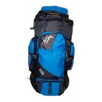 Mochila Viaje 90 Litros Mochilas De Camping Azul