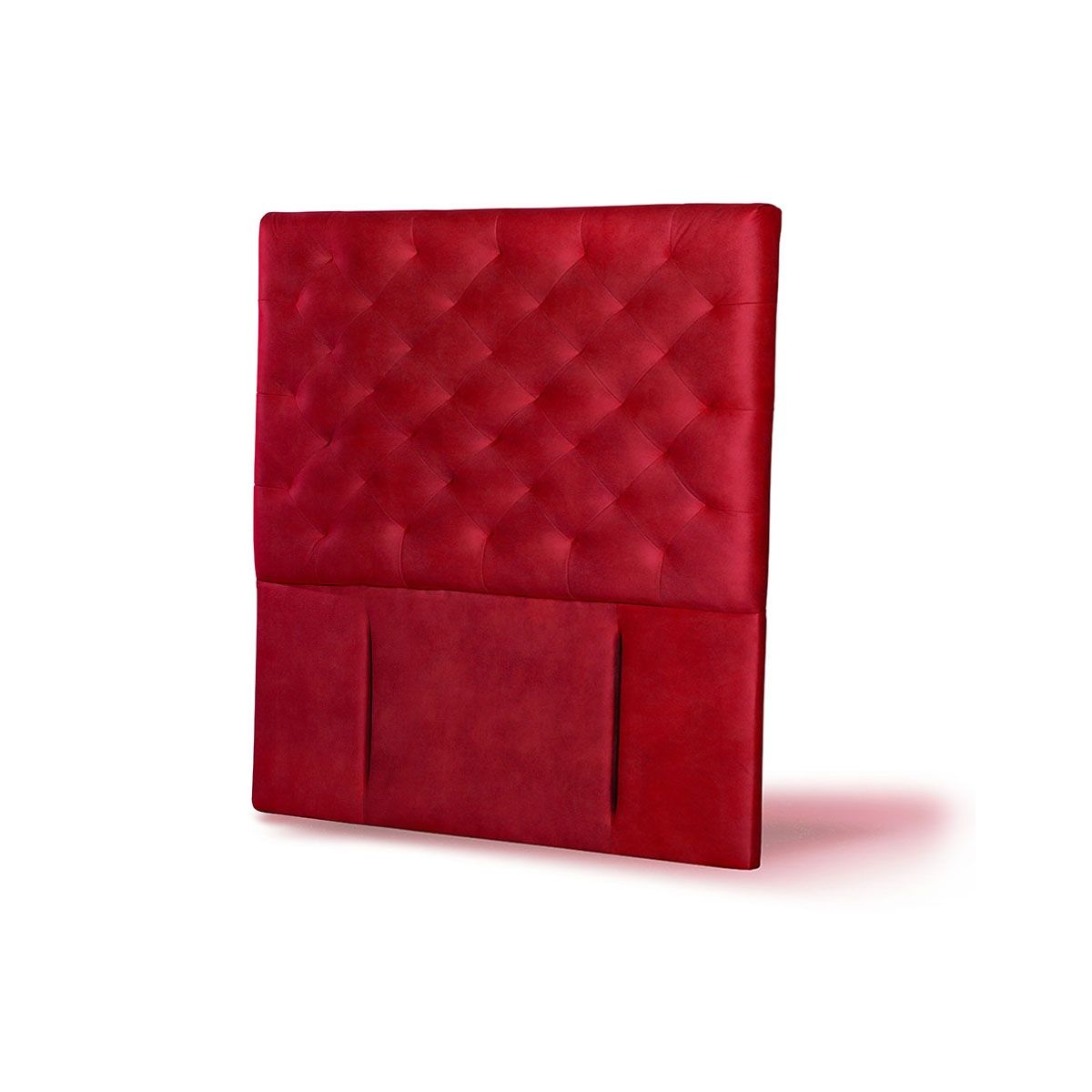 LATAM HOME - RESPALDO BRESCIA CUERO ROJO 1 PZA