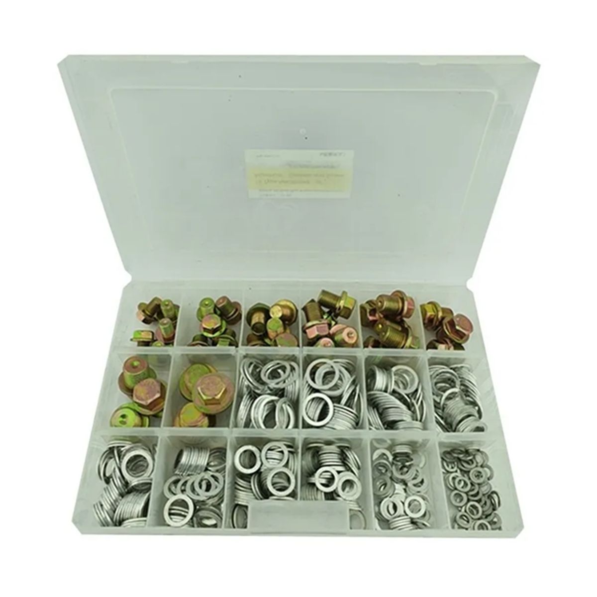 GENERICO - Kit Juego De Repuestos Tapon De Carter 534 Piezas Universal