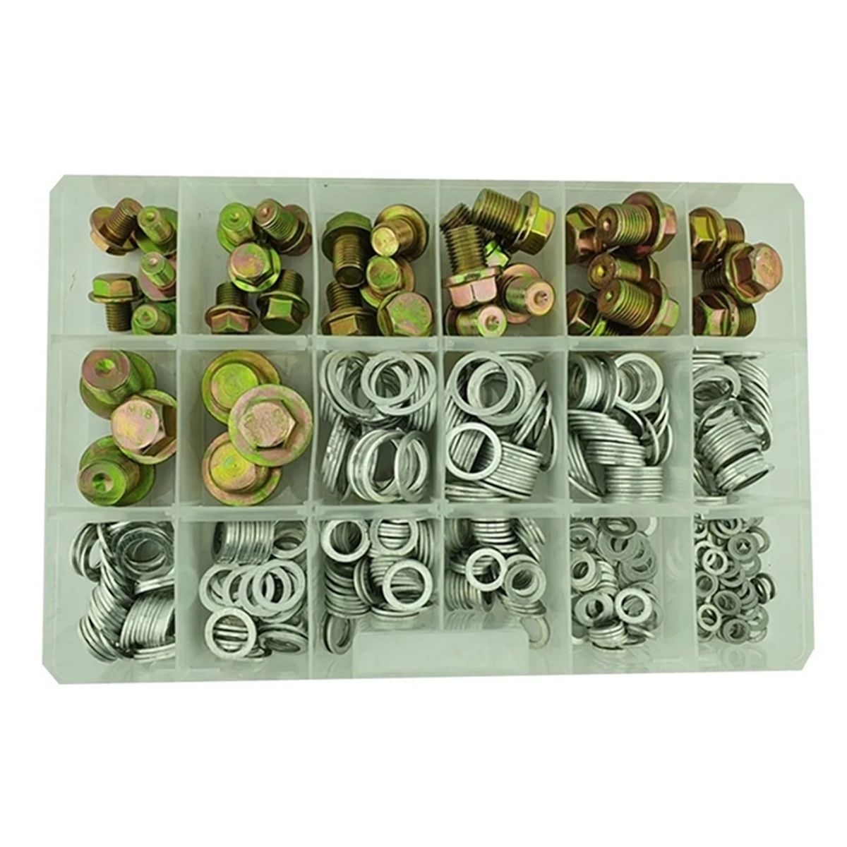 GENERICO - Kit Juego De Repuestos Tapon De Carter 534 Piezas Universal