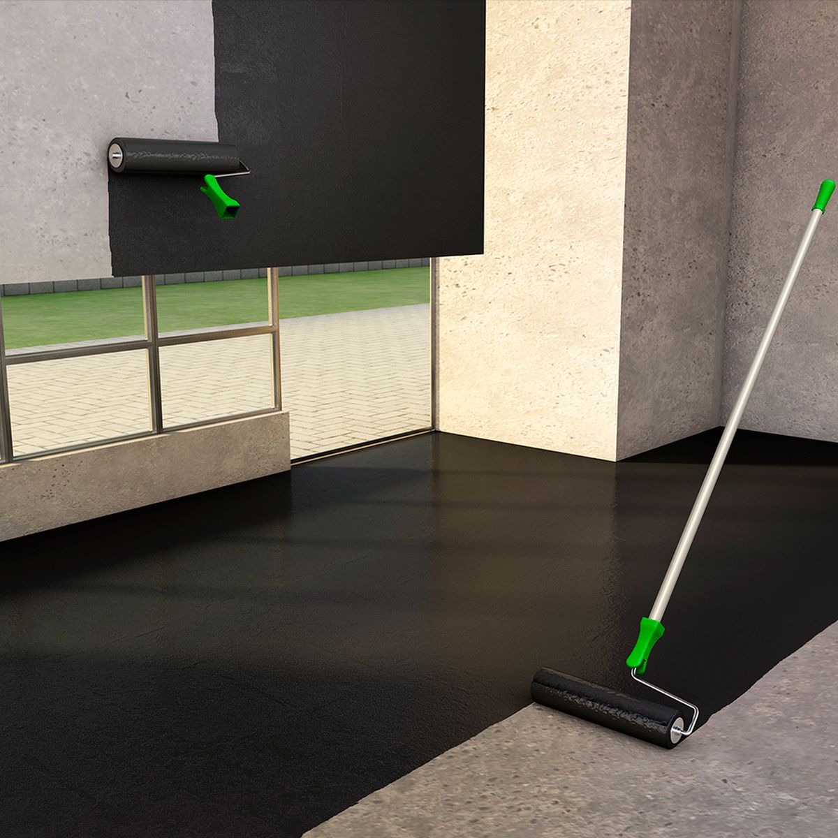 SIKA - IGOL DENSO - Impermeabilizante Asfáltico Universal Tineta 16lts