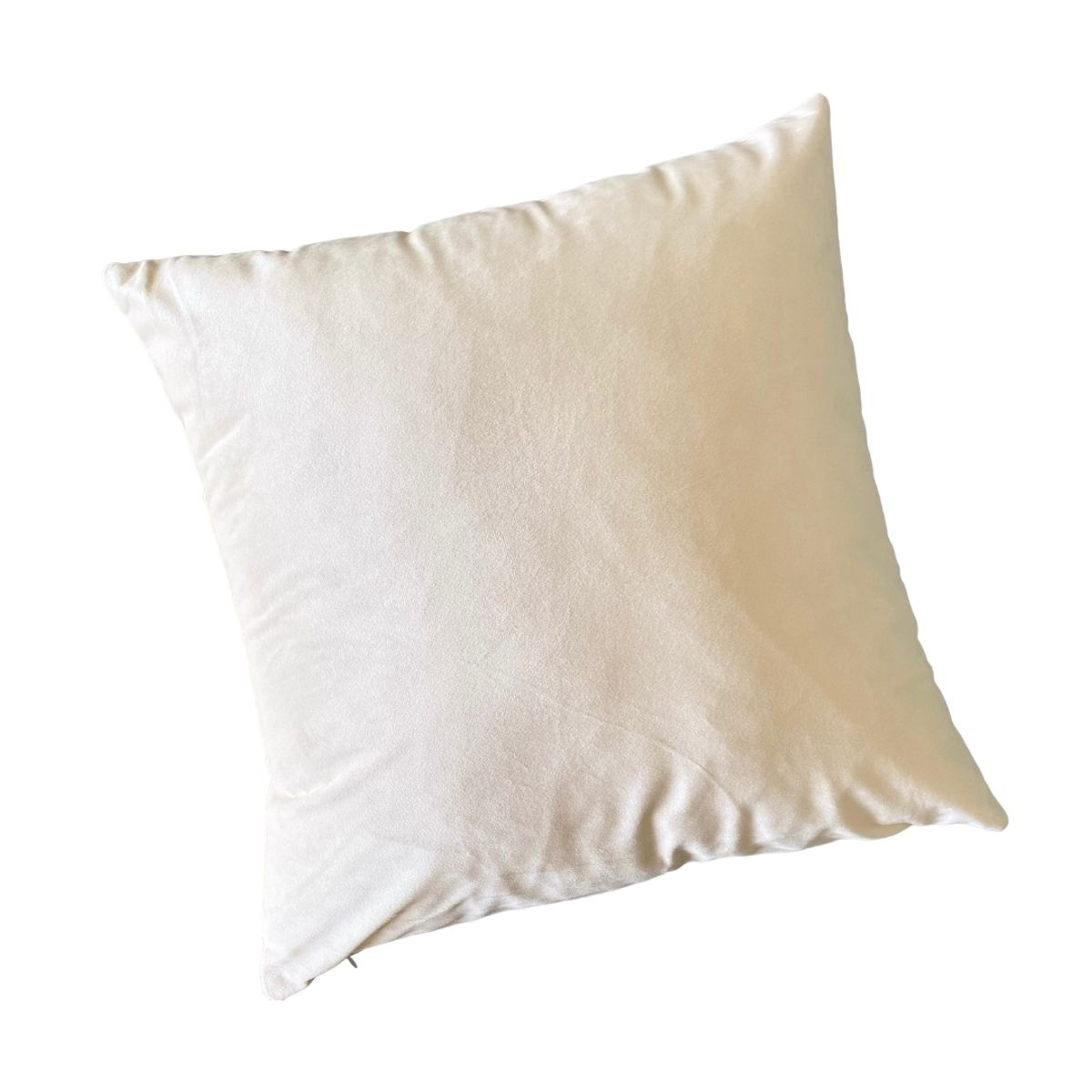 MANDIRHOME - Funda de Cojín Velvet Liso Crudo