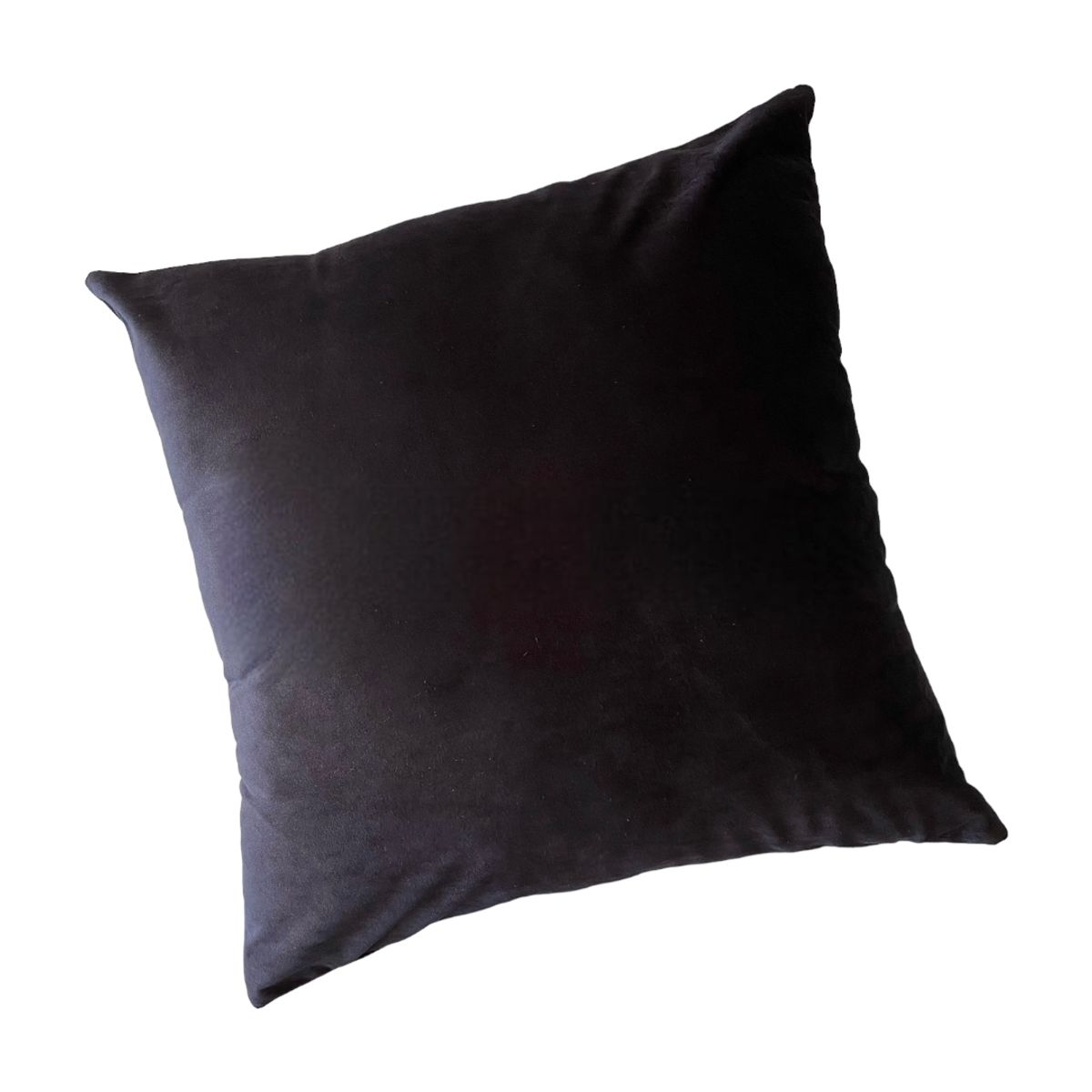 MANDIRHOME - Funda de Cojín Velvet Liso Negro