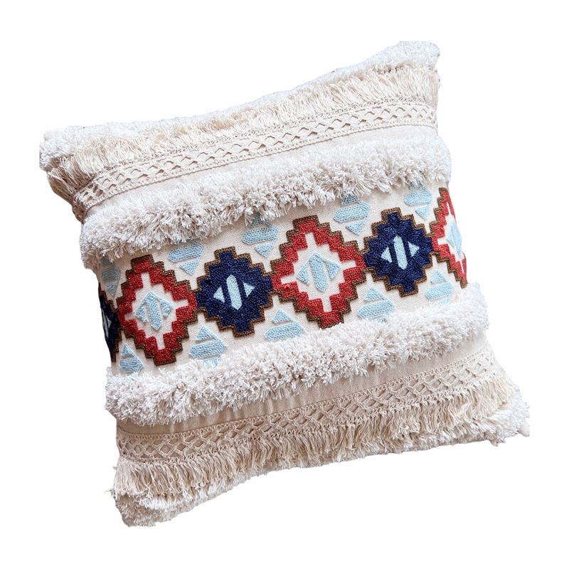 MANDIRHOME - Funda de Cojín Taxco Cuadrada