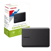 Disco Duro Externo Canvio Basics 2TB USB 3.0 Negro - Negro