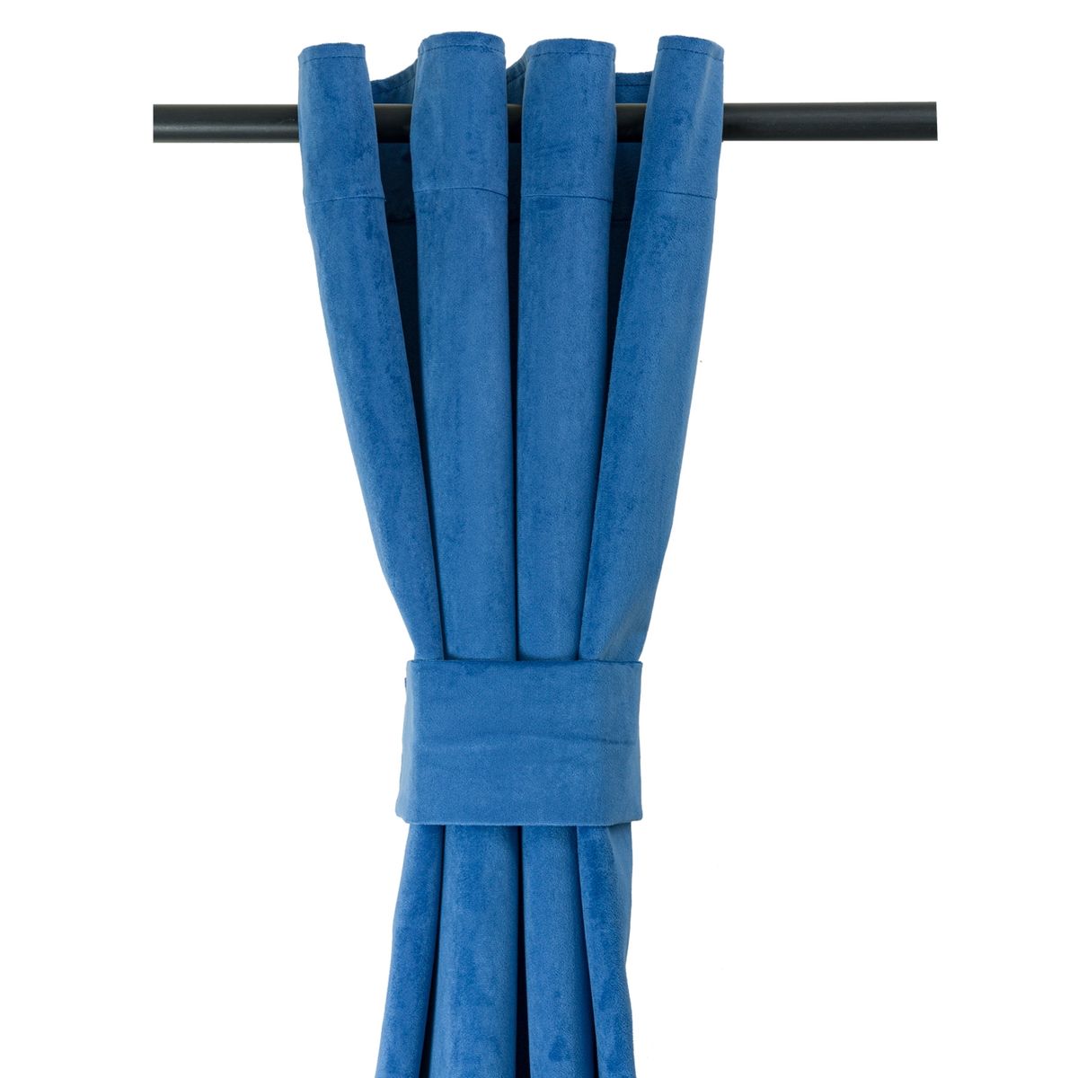 MASEL - Cortina Felpa New Velvet  Azul Rey 140 X 220 cm