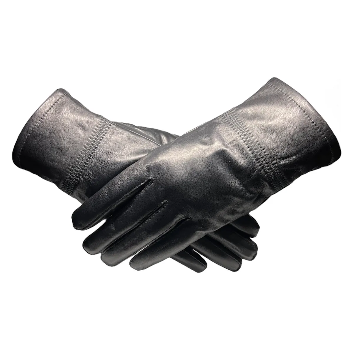 L LUXHER - Guantes invierno de mujer cuero piel de oveja mod Rubber