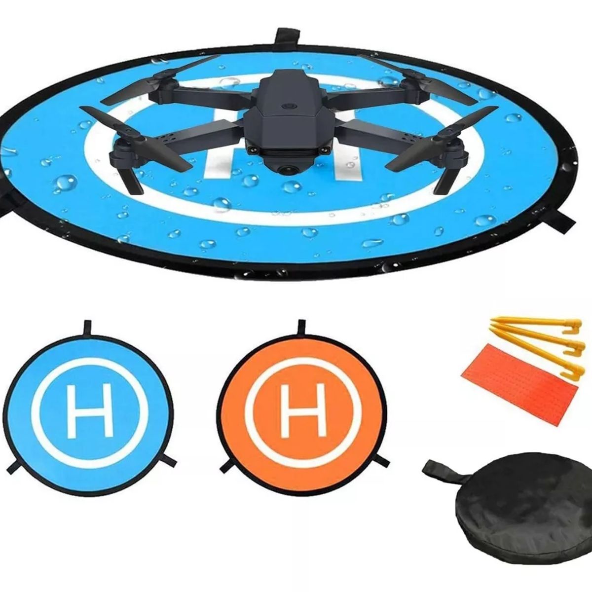 KUANGYE - Landing Pad, Pista De Aterrizaje 75 Cm Para Drone Helipuerto