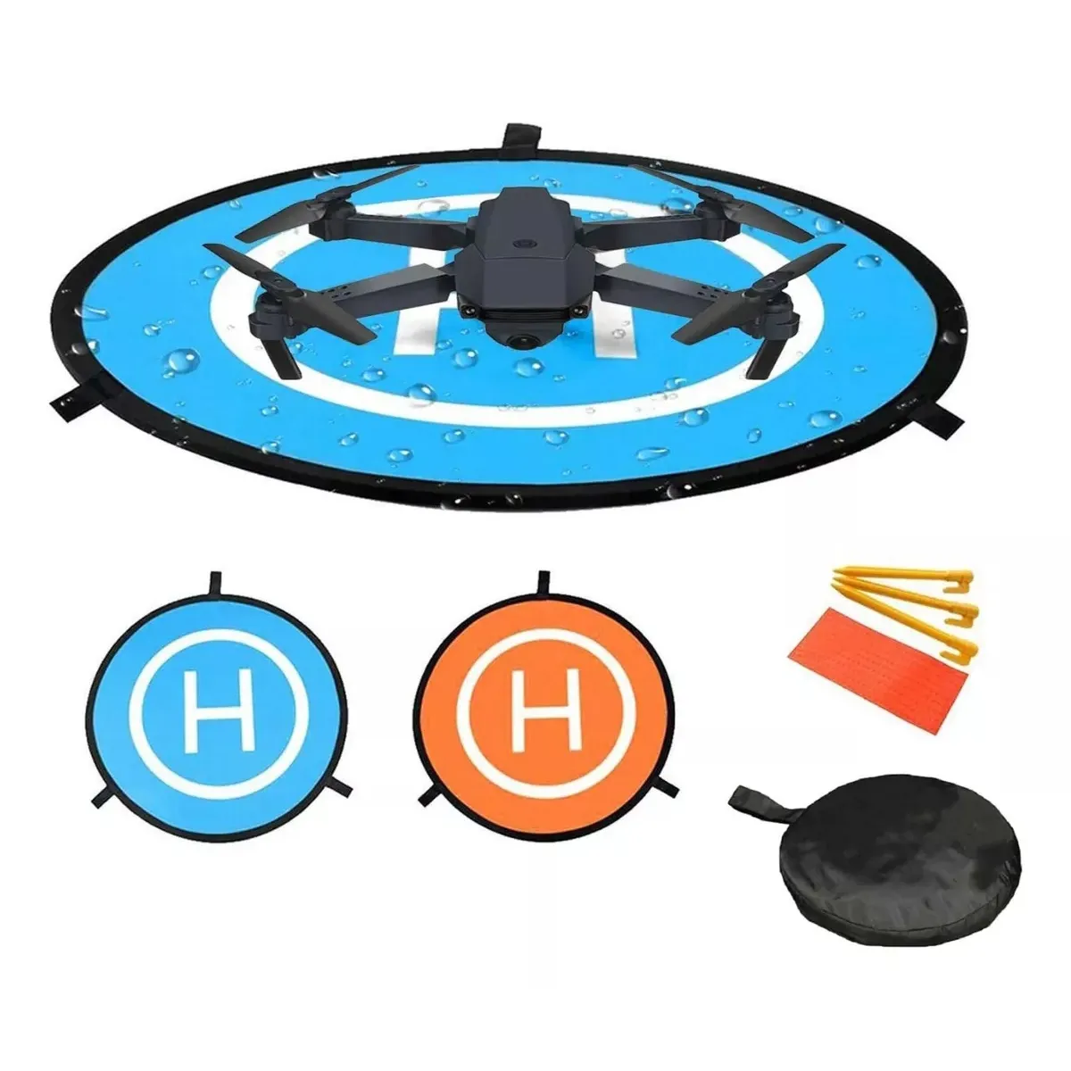 KUANGYE - Landing Pad, Pista De Aterrizaje 75 Cm Para Drone Helipuerto