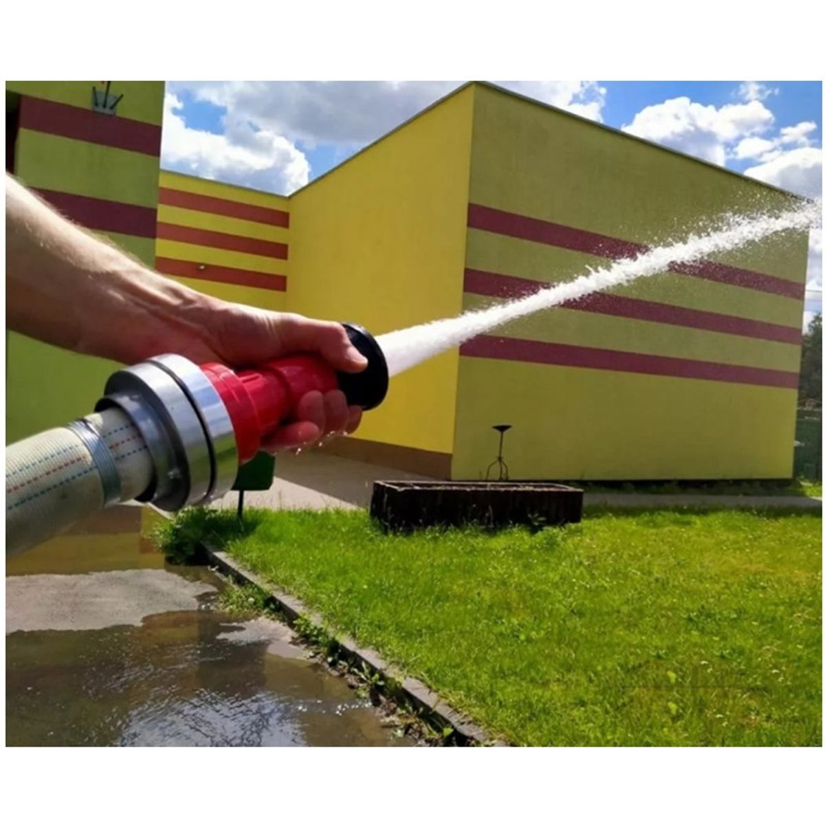 KUANGYE - Boquilla De Manguera De Riego Incendio Chorro 2 Pulgadas