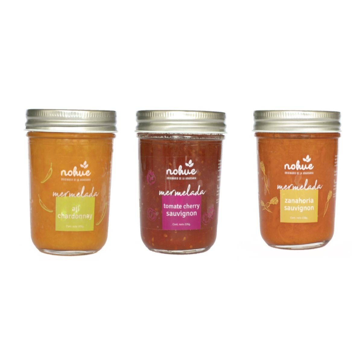 NOHUE - Pack Mermeladas Gourmet