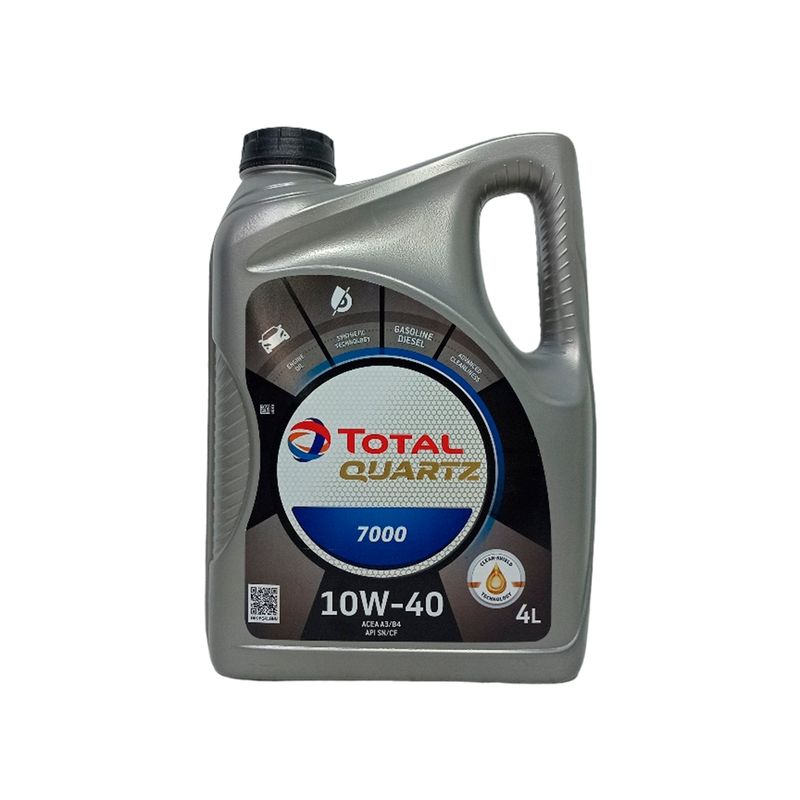 TOTAL - Aceite de Motor Total Quartz 7000 10W40 4L