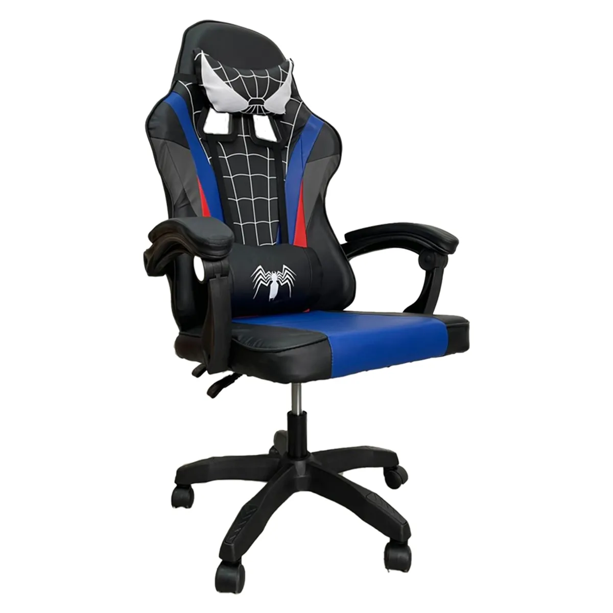 IHAM STORE - SILLA GAMER SPIDERWEB NEGRA