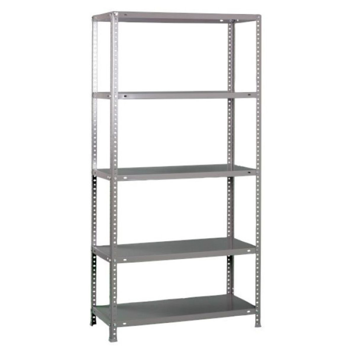 LUMAX - Exhibidor Repisa Metalica Armable Mecano 100x60x200cm 250Kg