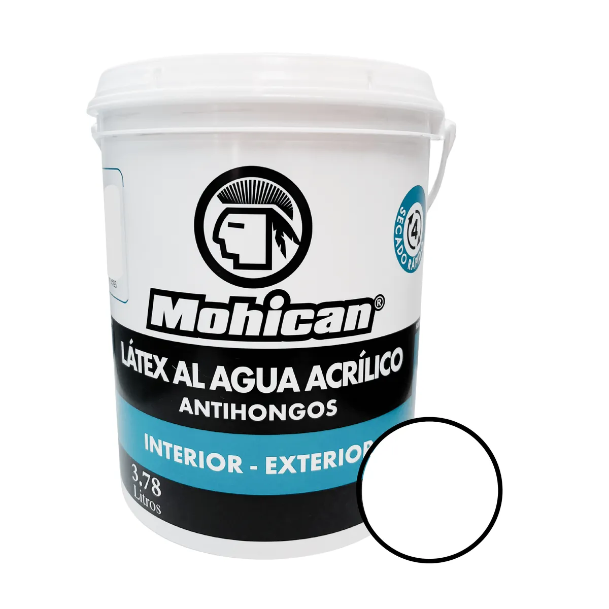 MOHICAN - Latex Acrilico Antihongos 1 Galon BLANCO Mohican