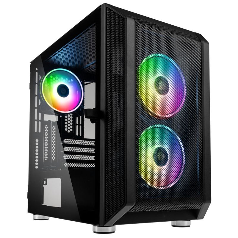 KOLINK - Gabinete Gamer KOLINK Citadel Mesh A-RGB Micro ATX