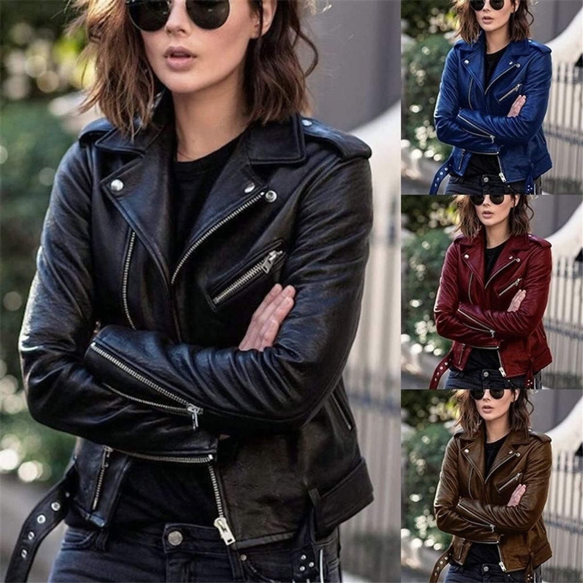 KEEJOIN - Chaqueta parka mujer impermeable cortaviento-vino rojo
