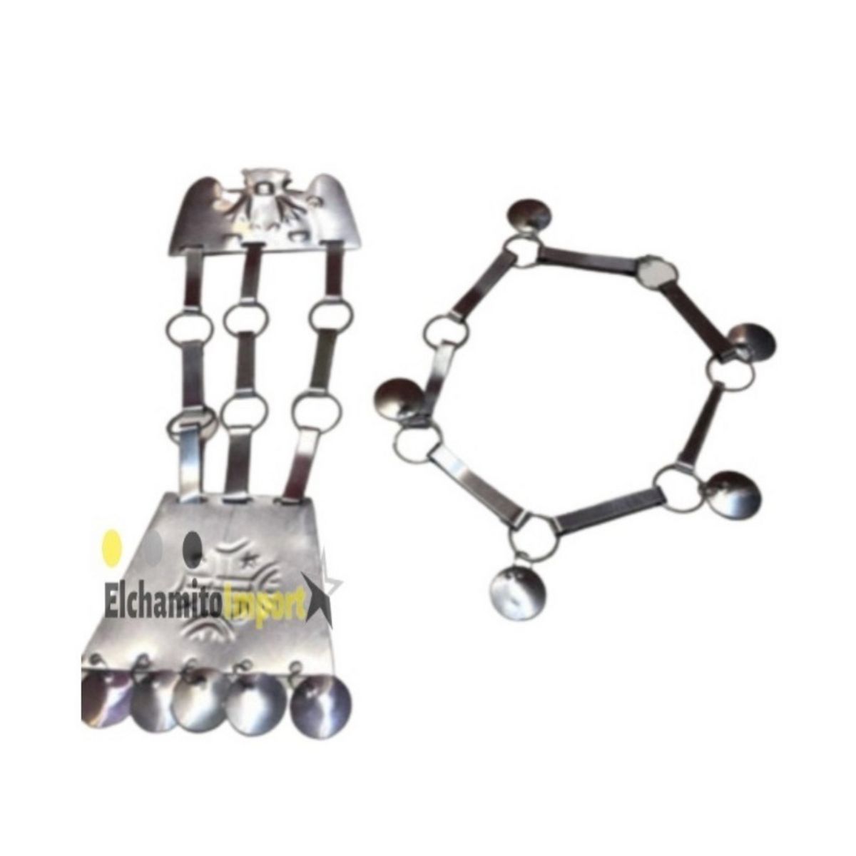 GENERICO - Accesorio Trapelakucha + Trarilonco Disfraz Mapuche