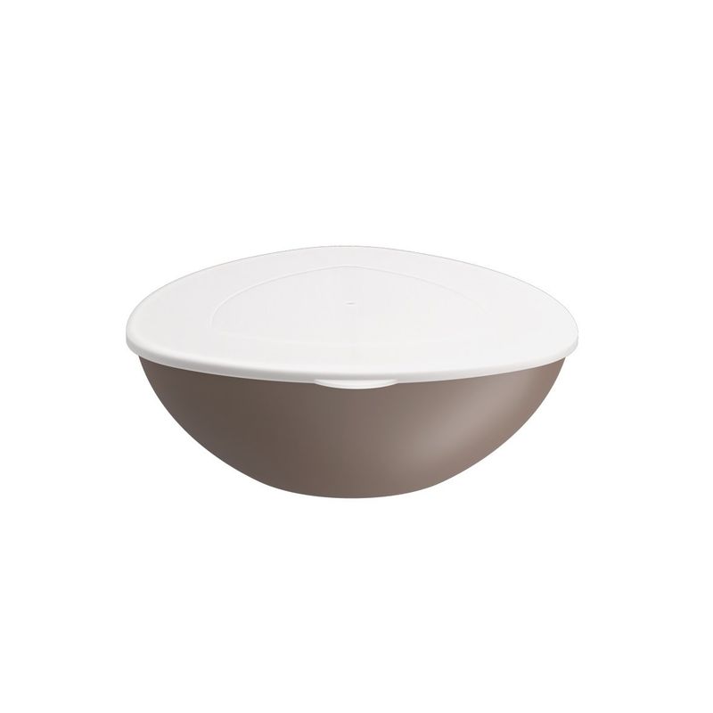 COZA - Contenedor con Tapa Plástico 25L Coza Gris