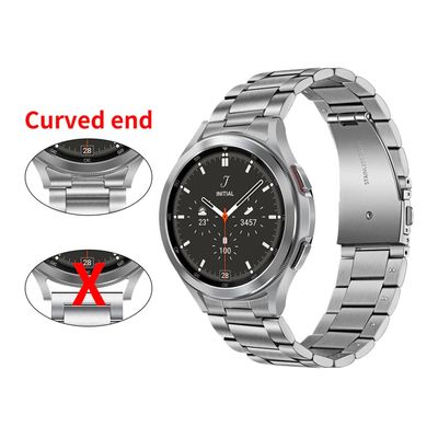Imagen 2 del producto Correa Acero para Galaxy Watch 4 y 5+ Ajustador Plateada