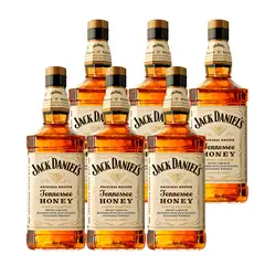 JACK DANIELS - Whisky honey 35 700 cc x 6 unidades