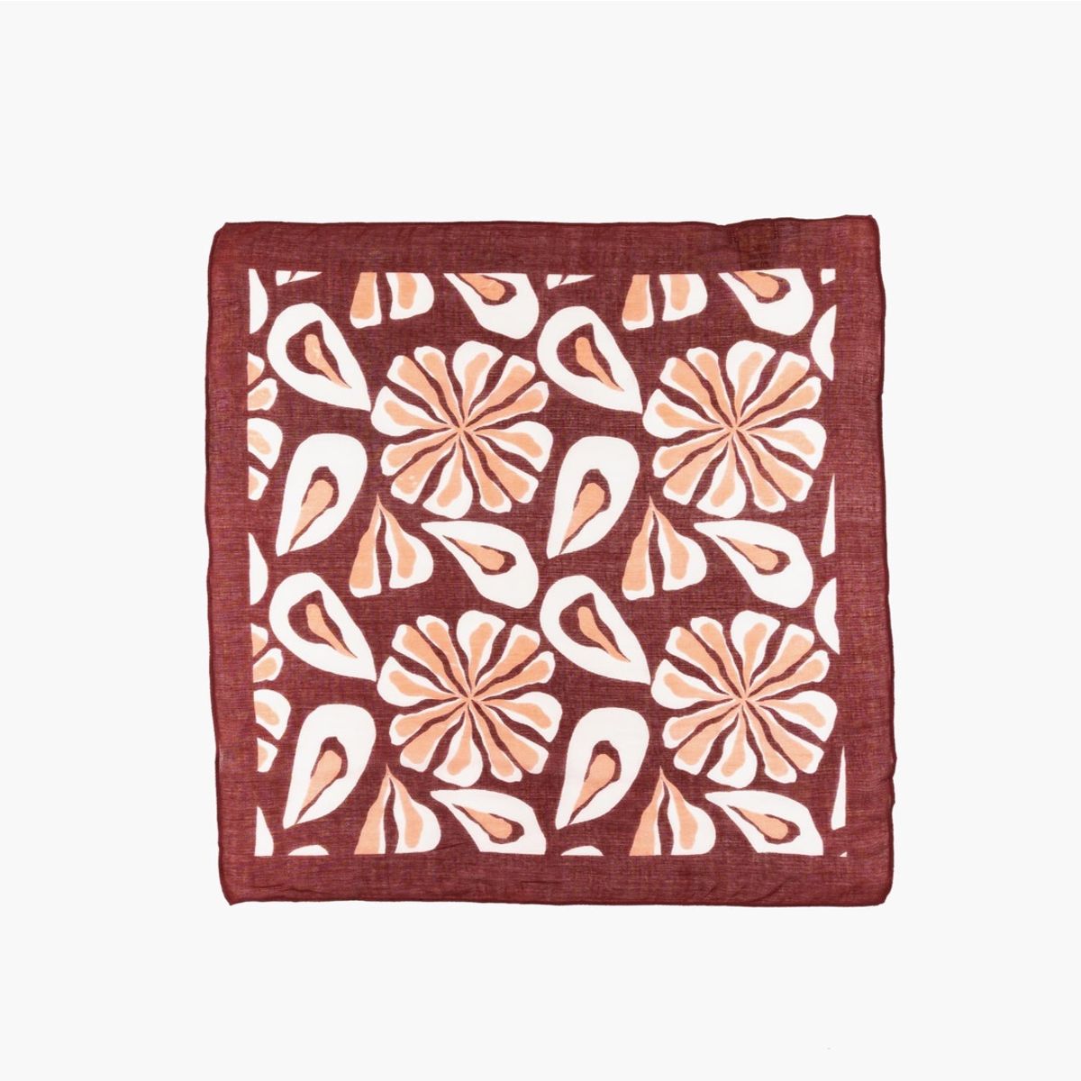 LOUNGE - Bandana Mujer Flores Grandes LOUNGE