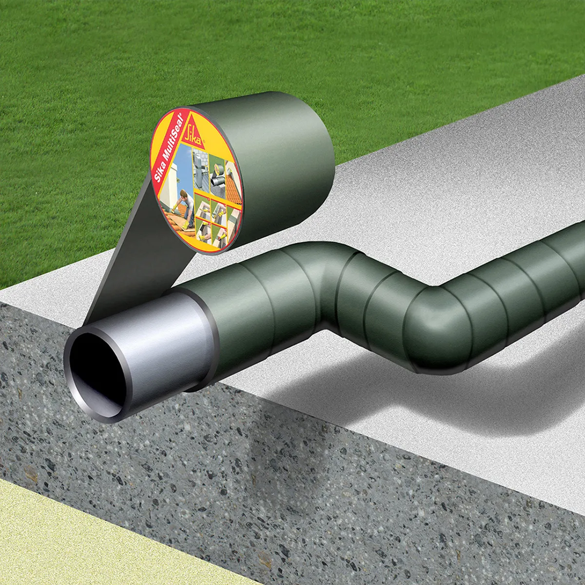 SIKA - SIKA TAPAGOTERAS MULTISEAL S - Cinta Selladora 10cmx3m