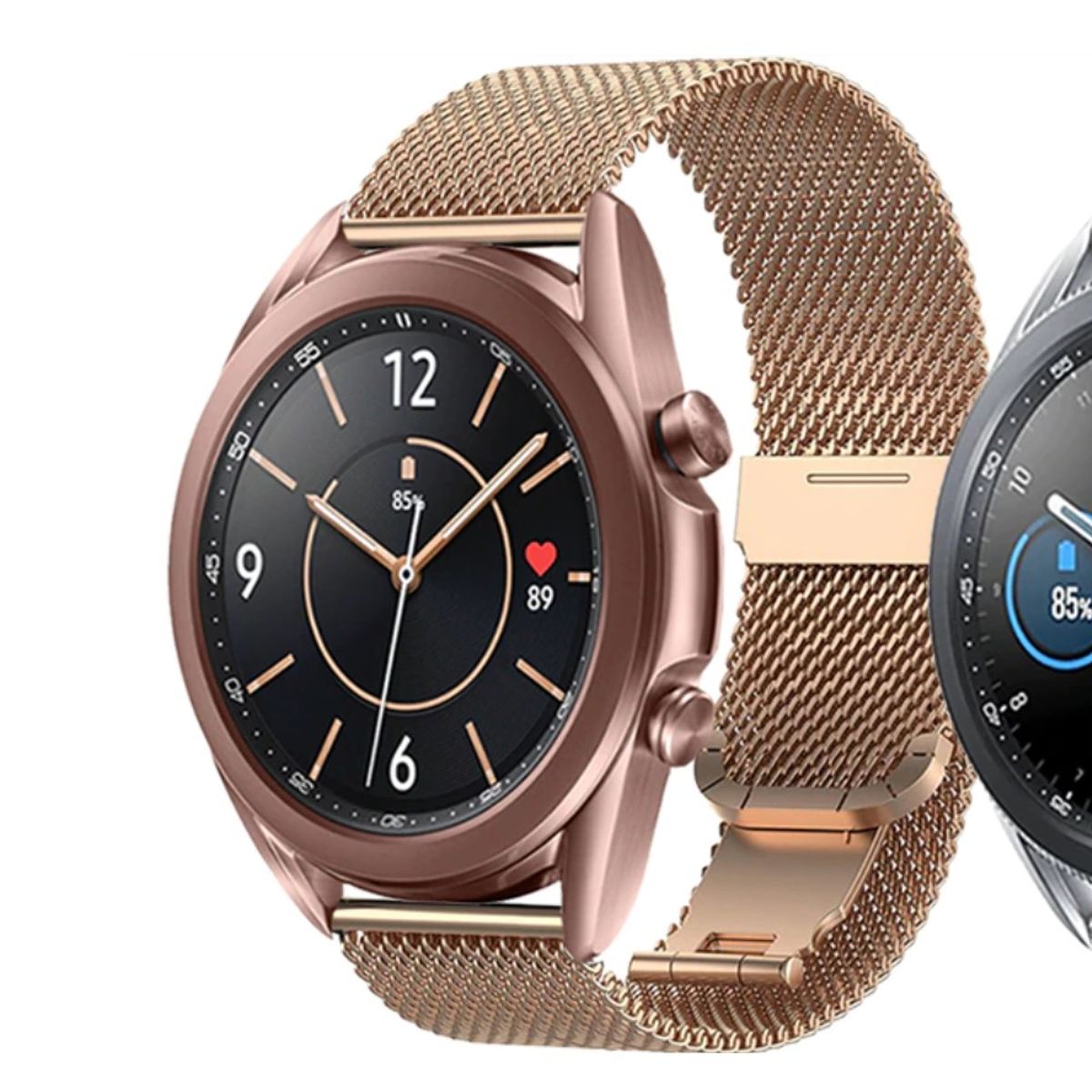 GENERICO - Correa Malla Para Galaxy Watch 4, 5 / Watch 3 41mm /  Active 2.