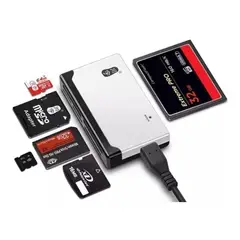 GENERICO - Lector De Tarjetas Multifunción Sd Micro Sd M2 Ms Ms Pro