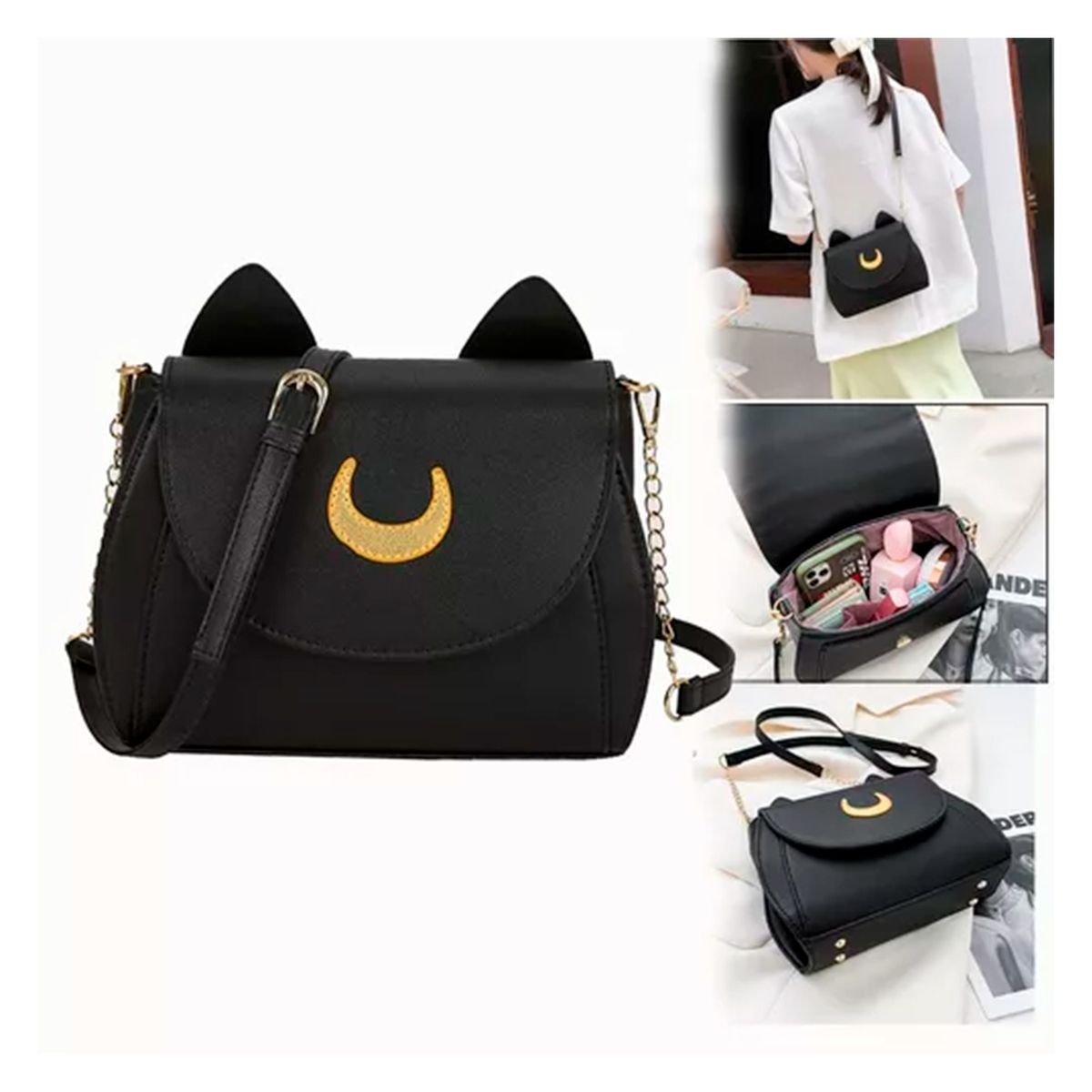 GENERICO - Cartera De Sailor Moon De Gato